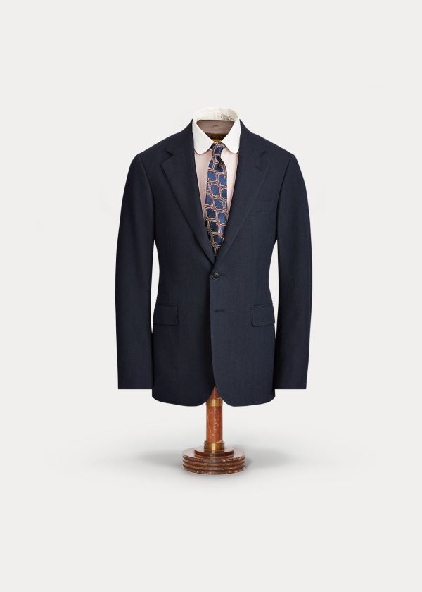 Blazer Ralph Lauren Herringbone Homem 61953-CXQP